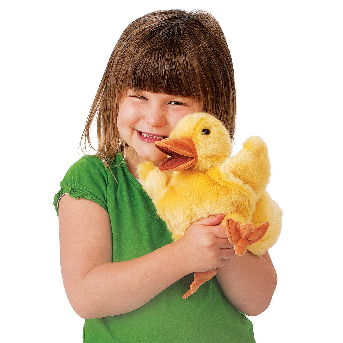 Folkmanis Duckling Hand Puppet, Yellow, 1 Ea (2922)
