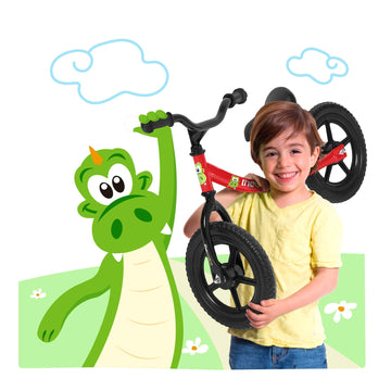 The Original Croco Ultra Lightweight And Sturdy Balance Bike.3 Models For 2, 3, 4, And 5-Year-Old Kids. Unbeatable Features. Toddler Training Bike, No Pedal (Bright Red2, Sturdy 12 Inch)