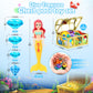 Eimmbd 26Pcs Diving Gem Pool Toys Colorful Diamonds Bath Toys Set With Treasure Pirate Box Summer Swimming Diving Toys For Boys