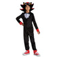 Disguise Sonic Shadow Costume For Kids, Official Sonic Movie 3 Hooded Jumpsuit, Child Size (7-8)