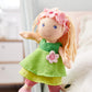 HABA Mali 12 Soft Doll with Blonde Hair, Blue Eyes and Embroidered Face for Ages 18 Months and Up