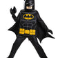 Batman Lego Movie Deluxe Costume, Black, Large (10-12)