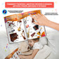 biidi Interactive Russian Audio Book for Toddlers, 600+ Sounds, Age 3-5, Model BK1-Russian, Learning Toy for Boys & Girls