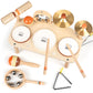Drum Set For Toddlers 1-3, Wooden Musical Instruments Toys For 1 2 3 Year Old Boy Girls Gifts, Montessori Toys For Babies 12-18 Months, Toddler 1St Christmas Birthday Presents