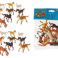 U.S. Toy 2 Dozen (24) Mini Plastic Horse Figures 2.5'' Toys Birthday Party Favors Prizes Pony - Cupcake Toppers Teacher Rewards