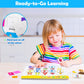 Foayex Toddler Toys For 3 4 5 Year Old Girls Boys, Toddler Books For Kids Ages 3-5, Montessori Preschool Educational Learning Toys Coloring Books With 8 Erasable Pens, Chrismas Birthday Gifts