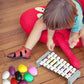 Evneed 40 Pcs Plastic Egg Shakers Set Percussion Musical Egg Maracas Kids Toys With 8 Colors For Child Toys Music Learning Diy Painting,Easter Eggs,Egg Shakers Musical Instruments