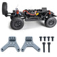 Zolikar 2PCS RC Aluminum Alloy Rear Shock Mount Shock Tower for Kyosho Mini Z 4x4 1/18 Scale Jimny 1/24 Scale Wrangler, Titanium