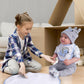 Babeside 6 Pcs Reborn Baby Doll Clothes For 17-22 Inch Dinosaurs Baby Doll Clothes Outfits With Hat Headscarf Newborn Boy&Girl