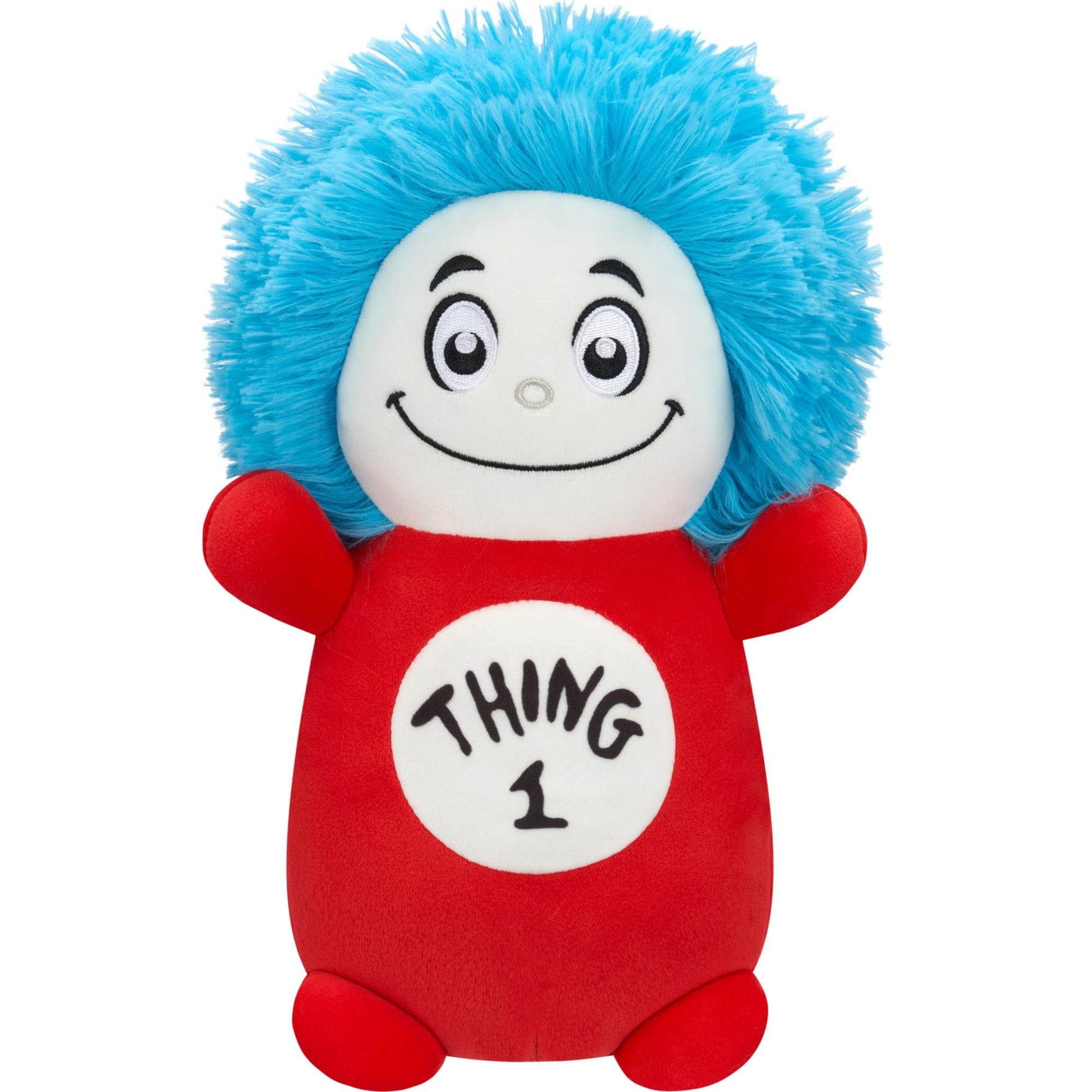 Squishmallows Original The Cat in The Hat 10in Thing 1 HugMees - Ultrasoft Official Jazwares Plush (Medium-Sized)