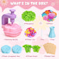 Scvcid Fabric Bouquet Toys Include Extra Accessories Set, Arts and Crafts for Kids Ages 3-12, DIY Flower Craft Kits for Toddler,