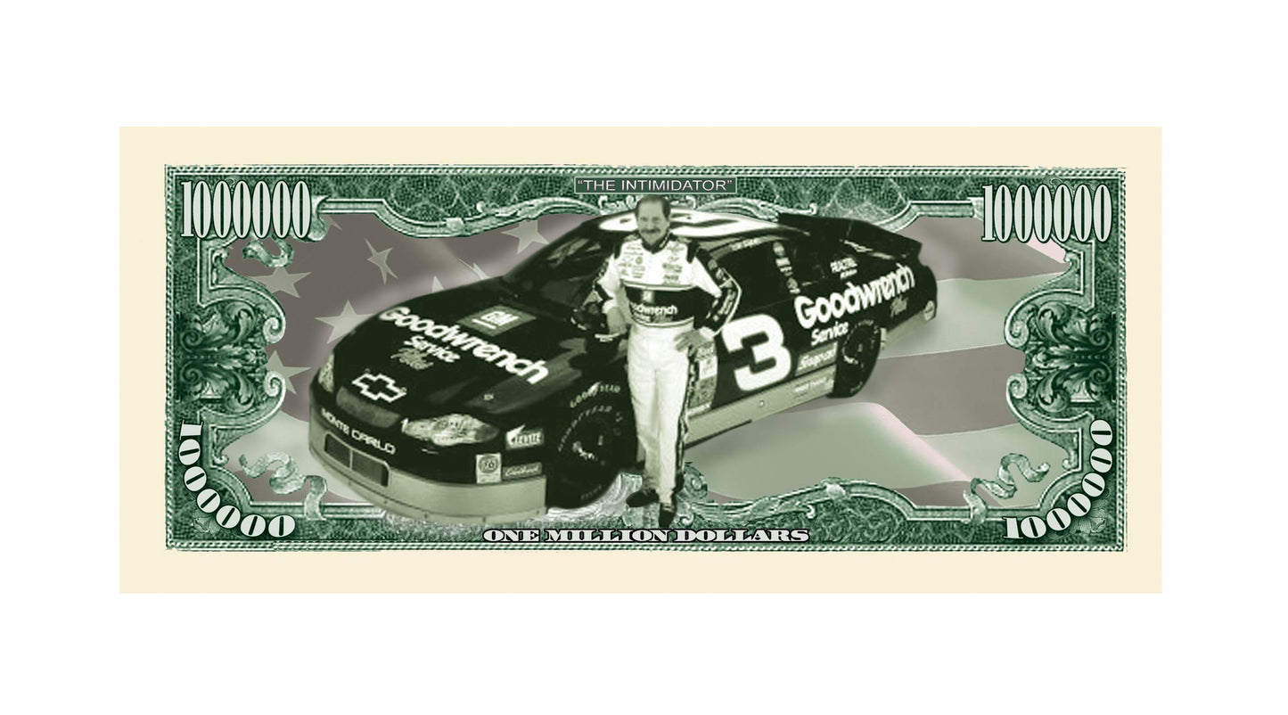American Art Classics Pack Of 5 - Dale Earnhardt Sr. Senior Million Dollar Bill
