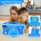 MengDash Kids Tablet, 10.1 inch Tablet for Kids 3-10, Educational Learning Toddler Tablet Android 14, 8GB RAM+64GB ROM Storage,