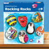 Toykraftt Rock Painting Kit For Kids - Diy Stone & Pebble Art Craft Set - Creative Birthday Gift For Boys & Girls Age 6-12, 8-10