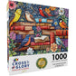 Cross & Glory - The Aviary Bloom Chronicles - 1000 Piece Jigsaw Puzzle For Adults | Stunning Bird And Floral Artwork | Challengi
