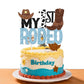 Birthday Cake Topper (Blue 1St Rodeo)
