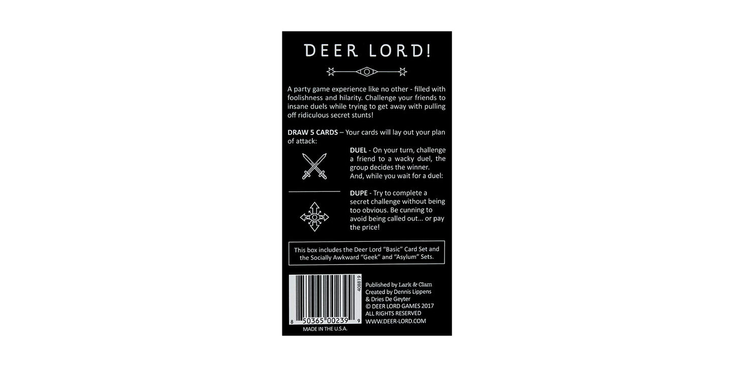 Lark And Clam Deer Lord! Bling Edition - English