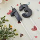 2 inch Black 13 & 31 Birthday Candles, 3D Diamond Number 13rd & 31st Cake Topper for Boys Girls Birthday Party Decorations Theme
