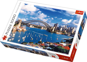Trefl 1000 Piece Jigsaw Puzzles, Port Jackon, Syndey Australia Puzzle, Puzzle Of Sydney Harbour Bridge, Adult Puzzles, 10206