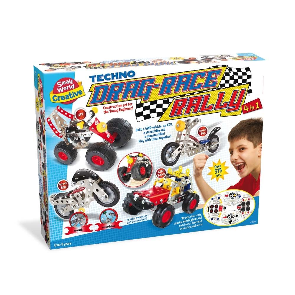 Techno Drag-Race Rally 4 in 1