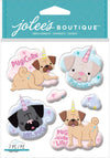 JOLEES/AMERICAN CRAFTS Pugicorn JOLEES BTQ EMBELSHMT
