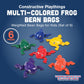 Constructive Playthings Multi-Colored Frog Bean Bags (Set of 6)