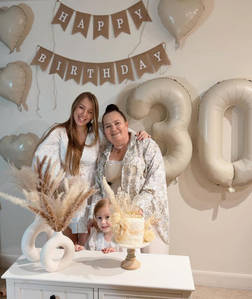 30 Balloon Number, Cream White Number 30Th Birthday Balloons 40 Inch, 30 Years Old Cream White Birthday Decorations For Men Wome