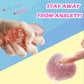Handmade Strawberry Taba Squishy Toys,Kawaii Strawberry Squishies Squeeze Toys, Cute Strawberry Kawaii Novelty Things(Glitter Pi