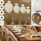 Partywoo Boho Brown And White Balloons, 140 Pcs Coffee Brown Balloons And White Sand Balloons Different Sizes Pack Of 18 Inch 12 Inch 10 Inch 5 Inch For Balloon Garland Or Arch As Party Decorations