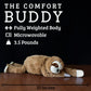 lulumaia Plush Weighted Sloth - 20" Microwavable Heating Pad, 3.5lb, Brown, Soothing Comfort for Cramps - XL-ANIMAL