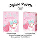 Jigsaw Puzzle My Melody 150pcs - Games for Family Bonding  Boosting Cognitive Skills  and Stress Relief - Animated Characters  enhanced Quality Materials  Challenging Puzzle Experience