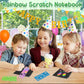 Party Favors Birthday Gifts For Kids: 16 Pack Scratch Art Notebook Party Favors For Kids Goodie Bags Stuffers Girls Boys Art Cra