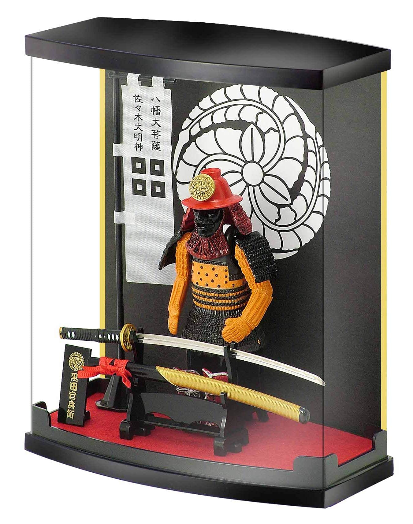 MEISTER JAPAN Samurai Toys  Samurai protective covering for kurada H8.3inches Scale 1/10  Samurai Figure Series A26 for New Year  Bushido Ornaments for bookcases.