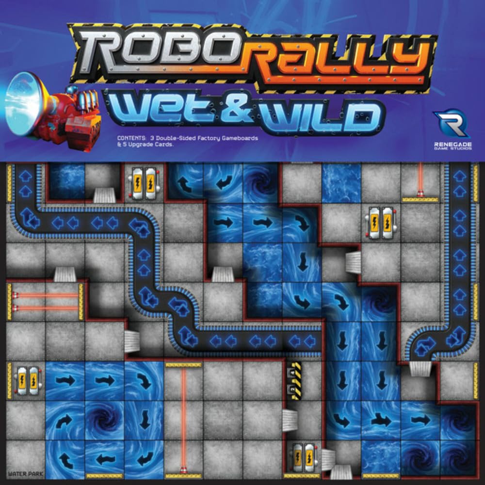 Renegade Game Studios: Robo Rally: Wet & Wild Expansion