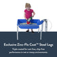 Children's Factory 18" Sensory Table - Blue Plastic Sandbox & Water Table for Kids, Model 1132, Medium Size