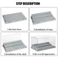 Minifigure Display Case For Action Figures Blocks, Dustproof Acrylic Display Box Storage With 3 Movable Steps For Collection Mod