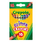 Crayola 16CT Multicolored Glitter Crayons