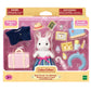 Calico Critters Snow Rabbit Mother'S Weekend Travel Set, Dollhouse Playset With Figure And Accessories