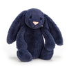 Jellycat Bashful Navy Bunny Stuffed Animal, Medium 12 Inches | Rabbit & Bunny Plush Toy | Classic Children'S Gift