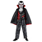 Morph Evil Vampire Costume Boys With Mask, Vampire Costume Kids - Scary Boys Halloween Costumes For Kids Dracula M