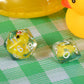 FLASHOWL Duck Dice Polyhedral & RPG Dice DND Dice Set with Duck Inside Polyhedral Roll Play Gaming D20 Dice Dungeons and Dragon