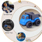 Aigitoy Toddler Car Toys For 3 4 5 Year Old, Bpa Free, Phthalates Free, Pvc, Dump Truck, Mixer Cement, Easter Basket Christmas B
