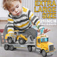 DOWELLIN Carrier Vehicle Truck Toys for Kids, Includes Carrier Car and Bulldozer Truck, Cars Toy Birthday Gift for 3+ Years Old