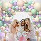 Pastel Balloon Garland Kit,5 12 18 Inch Balloons For Happy New Year 2024 Birthday Party Baby Shower Graduation Wedding Holiday Party Decoration