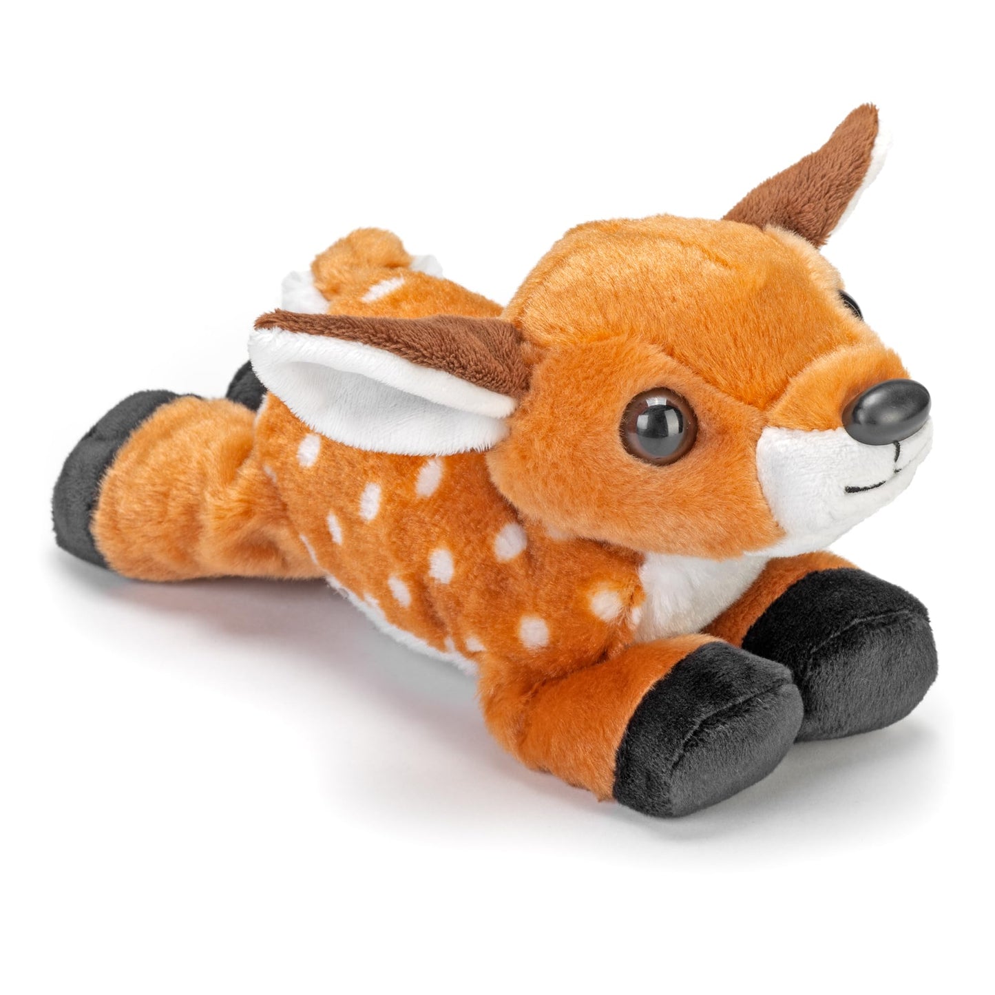 WILD REPUBLIC Fawn Plush Toy, 7" Stuffed Animal, Hug’Ems, Polyester, Model 16270