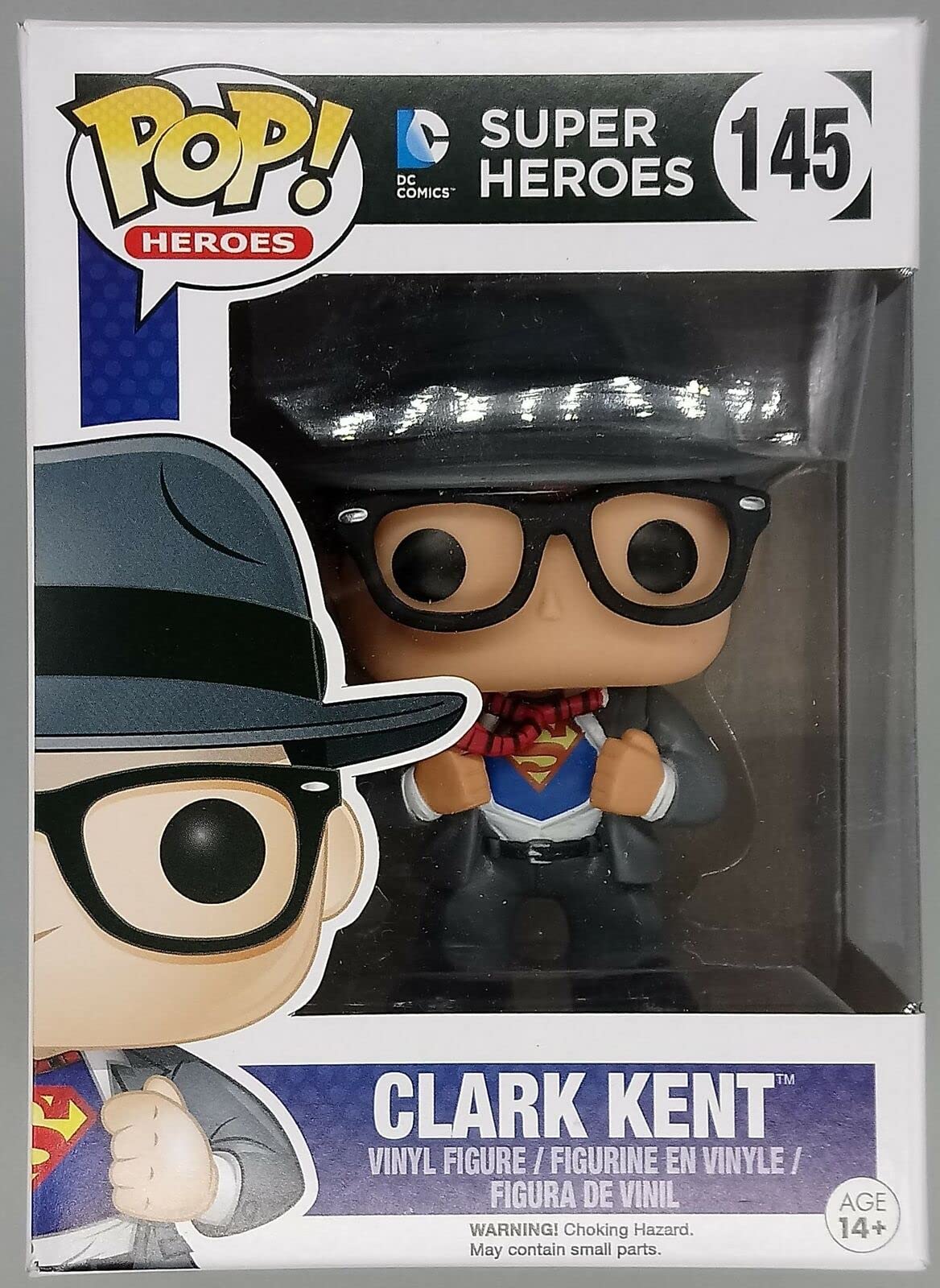 Funko 599386031 - Dc Figure - Superman Clark Kent Suit