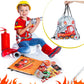 144 Pcs Firefighter Party Favors Fireman Themed Party Supplies Firemen Truck DIY Stickers Drawstring Bags Mini Notepads Silicone