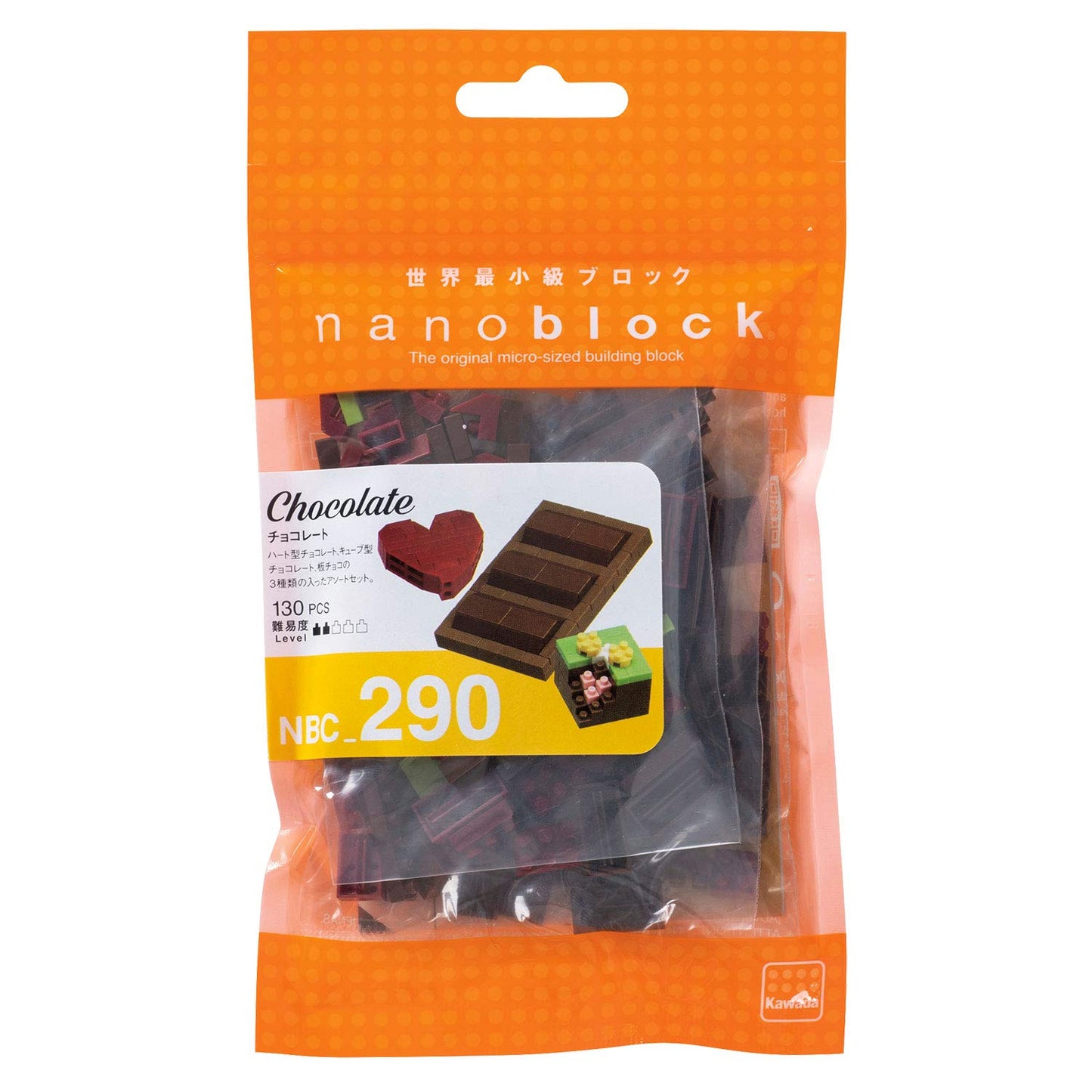 Nanoblock - Foods - Chocolate, Collection Series Building Kit
