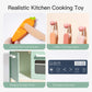 Robud Kids & Toddlers Kitchen Playset, Wooden Pretend Play Kitchen Set Toy Gift For Girls & Boys