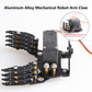 Professional Metal Robot Arm/Gripper/Mechanical Claw/Clamp/Clip With High Torque Servo, Rc Robotic Part Educational Diy For Arduino/Raspberry Pie, Science Steam Maker Platform (Black)